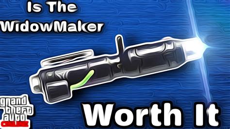 Is The Widowmaker Worth It Insane New Lazer Minigun In Gta 5