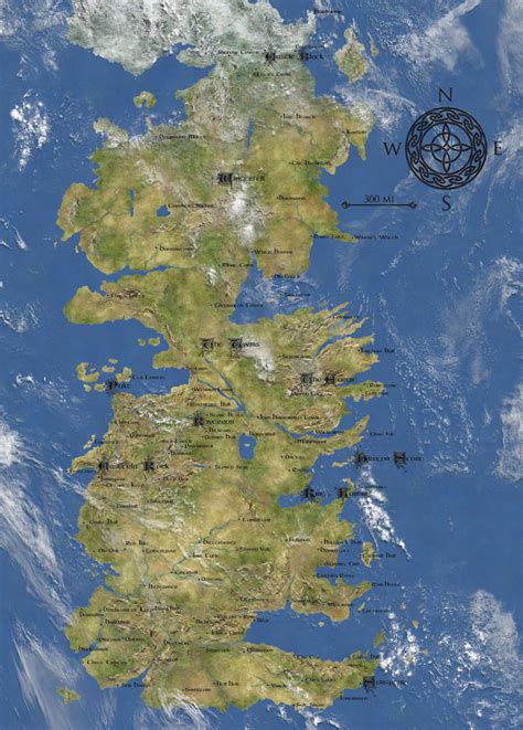 Westeros Map Map Of Westeros Best Viewed At Original