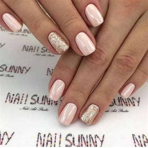 Easy But Cool Women Spring Style With Short Nails 08 Blush Pink Nails