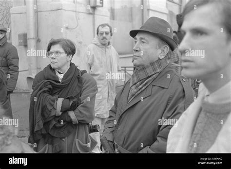 moscow ussr november 7 1990 soviet writer journalist and politician yuriy dmitrievich