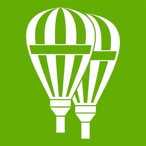 Balloons Icon Green Stock Vector Illustration Of Happy 101731341