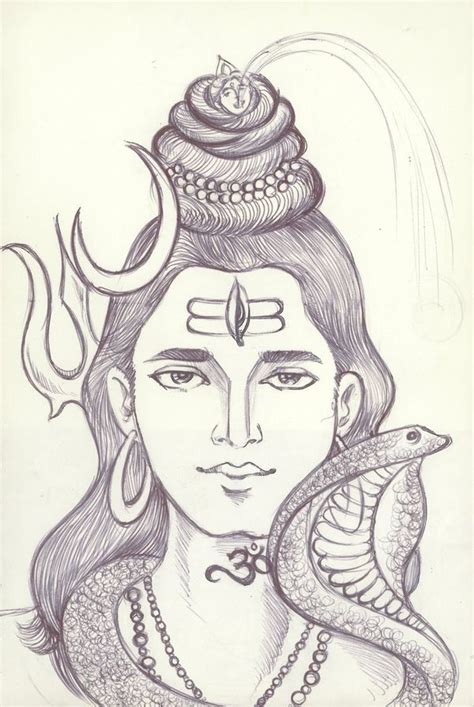 Lord Shiva Pencil Drawing Easy Lord Shiva Angry Sketch With Images Bodksawasusa