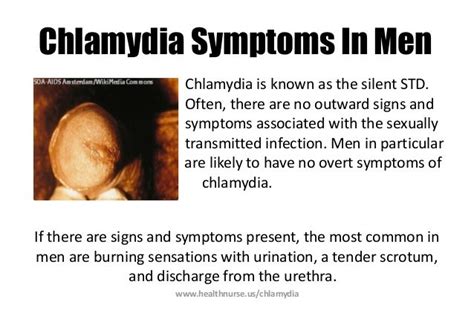Chlamydia No Discharge