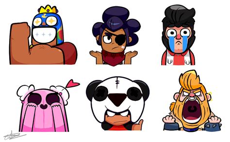 Some available brawlers so far are colt, shelly, crow, spike, mortis, and poco. Brawl stars stickers but skins : Brawlstars