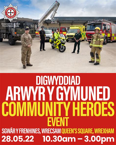 Come And Meet Your Local Community Heroes At Wrexhams Queen Square