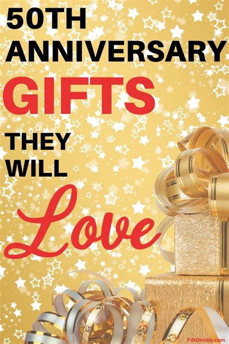 Anniversary gifts for friends are a great way to tell them you like them. 50th Wedding Anniversary Gifts | 50 wedding anniversary ...