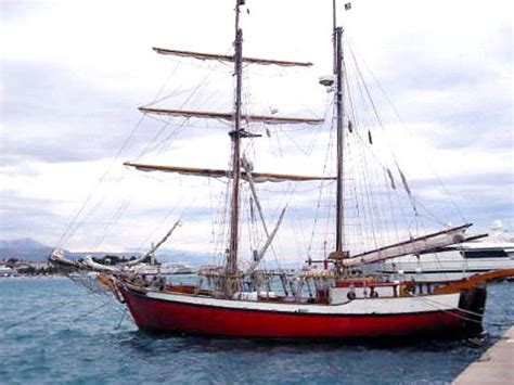 Brigantine Sailing Ship