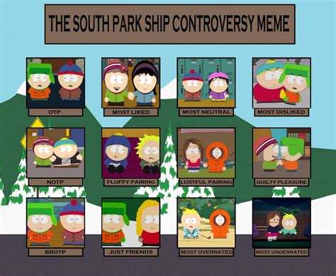 South Park Ship Controversy Meme By Lemonzestfan On Deviantart