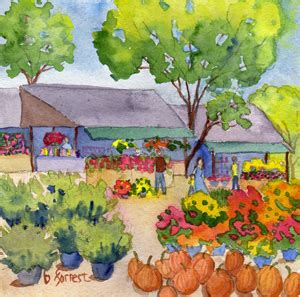 Kirkwood Farmer S Market Painting By Forrest Gallery