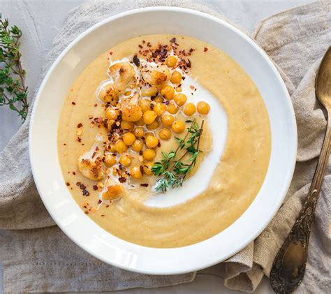 Creamy Chickpea Soup Calming Blends