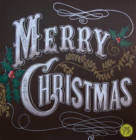 Merry Christmas From Chalk It Up Signs Chalk It Up Signs
