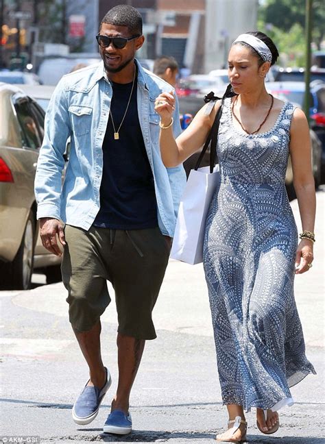 Usher Enjoys Low Key Engagement To Longtime Girlfriend Grace Miguel