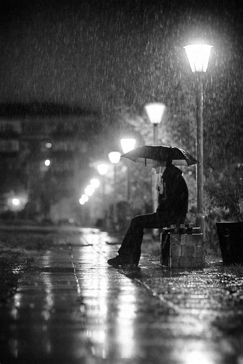 Bandw By Владимир Гордеев 500px Rain Photography Rainy Night Rainy Days