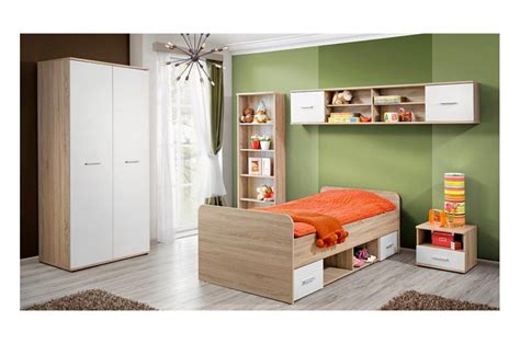 Des promotions toute l'année chez conforama ! Chambre à Coucher Enfant Bois & Blanc pour chambre enfant ...