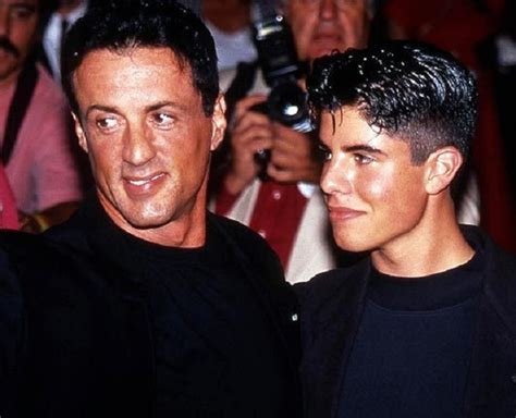 Sylvester Stallone Used To See His Dead Sons Spirit India Forums