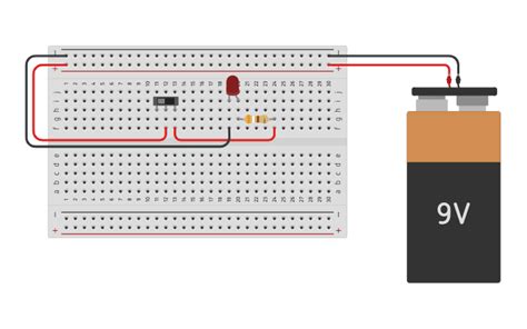 Circuit Design Controlling Led Using Slide Switch Tinkercad