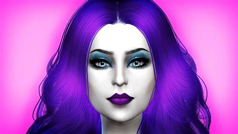 The Sims 4 Monster High Spectra Vondergeist Create A Sim Youtube