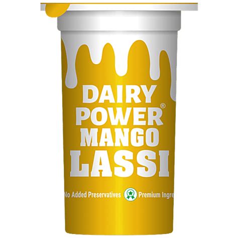 Buy Dairy Power Mango Lassi Refreshing Creamy Texture Online At Best