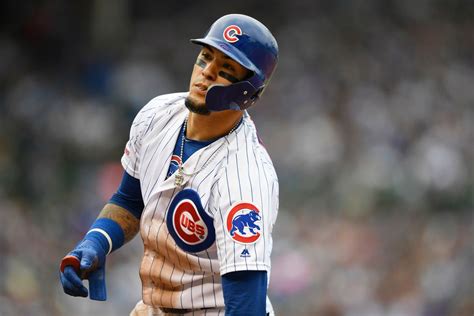 The former ninth overall pick in 2011 has grown into. Javier Baez injury: Cubs star could be out for season after MRI reveals hairline fracture in ...