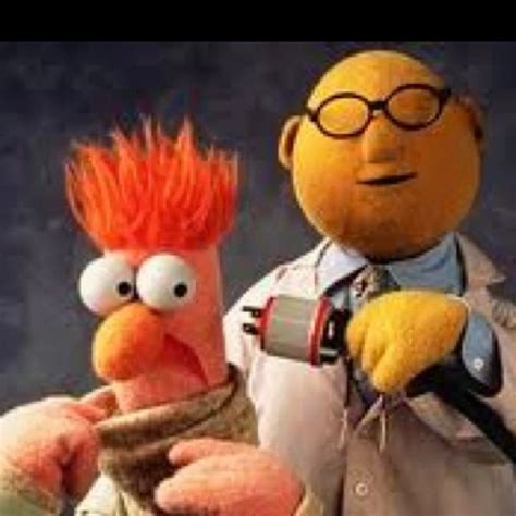 Beaker And The Professor Muppets Jim Henson Scientist