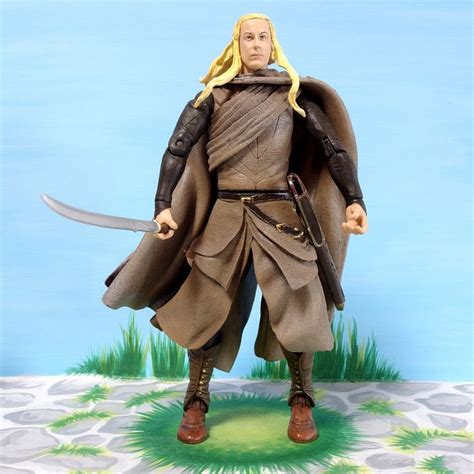 Lord Of The Rings Lothlorien Haldir Action Figure Lotr Fotr Toybiz 2004