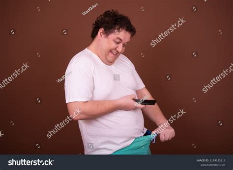 Funny Situations Fat Man Stock Photo 2179523315 Shutterstock