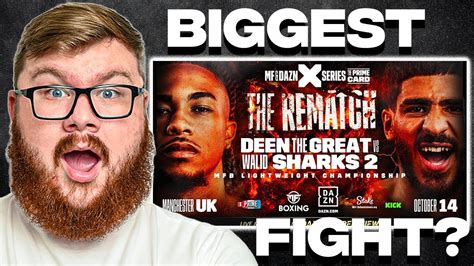 Biggest Fight Of The Prime Card Deen The Great Vs Walid Sharks 2