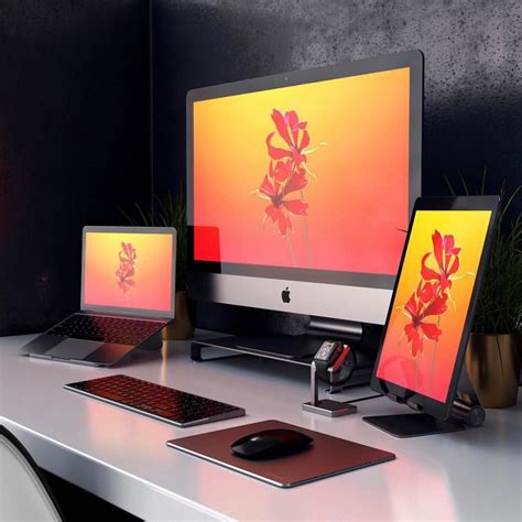 By Satechi 💻 Imac Desk Imac Desk Setup Apple Products
