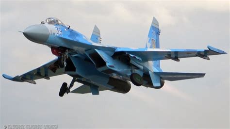 4kᵁᴴᴰ Awesome Display Sukhoi Su 27 Flanker Ukrainian Air Force Riat