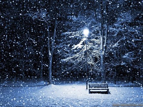 45 Winter Night Scenes Wallpaper On Wallpapersafari