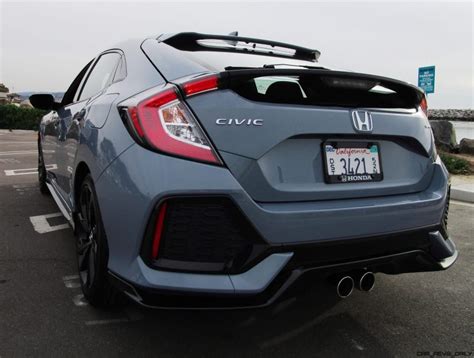 Great for all the reasons that would earn high marks from consumer reports, but deflating for me: 2017 Honda CIVIC Sport 6MT Hatchback - Road Test Review ...