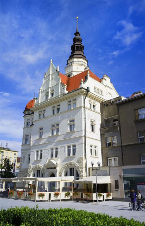 Stadshus/stadshus, Opava, Tjeckien Redaktionell Bild ...