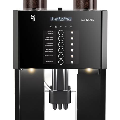 Günstiger direktkauf ab 1.590 €. WMF 1200 S Kaffeevollautomat - ZVN Kaffee Produkte