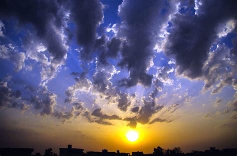 Foto Gratis Nuvola Tempo Cielo Crepuscolo Sole Natura Silhouette