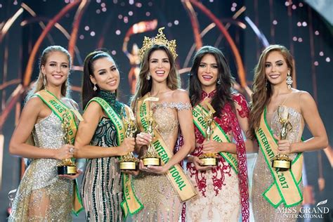 Miss Grand International 2017 Winners Photo Courtesy Mgi Official