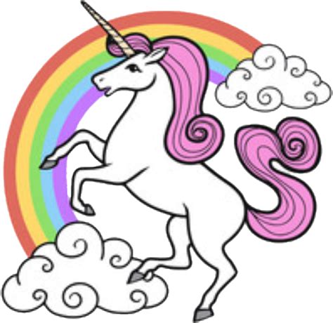 Download Rainbow Rainbows Unicorns Unicorn Cartoon Images Of Unicorn