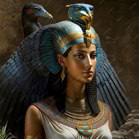 Premium Photo Ancient Egyptian Goddess Of Fertility And Motherhood