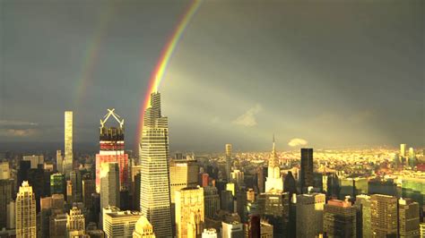 See It Stunning Rainbow Over New York City On 911 Breaking News In
