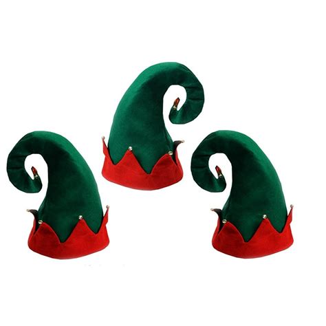 3 Pack Elf Hats Christmas Holiday Hats