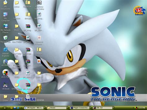 Silver The Hedgehog Desktop By Mikel93 On Deviantart