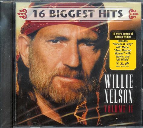 willie nelson 16 biggest hits volume ii 2007 cd discogs