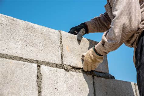 Concrete Masonry Manufacture Construction Advantages Of Concrete Masonry