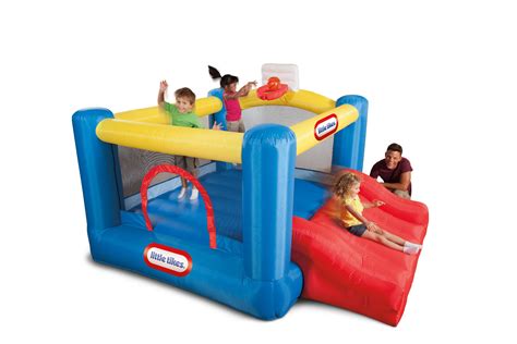 Little Tikes Junior Sports N Slide Inflatable Sports Bouncer Bounce