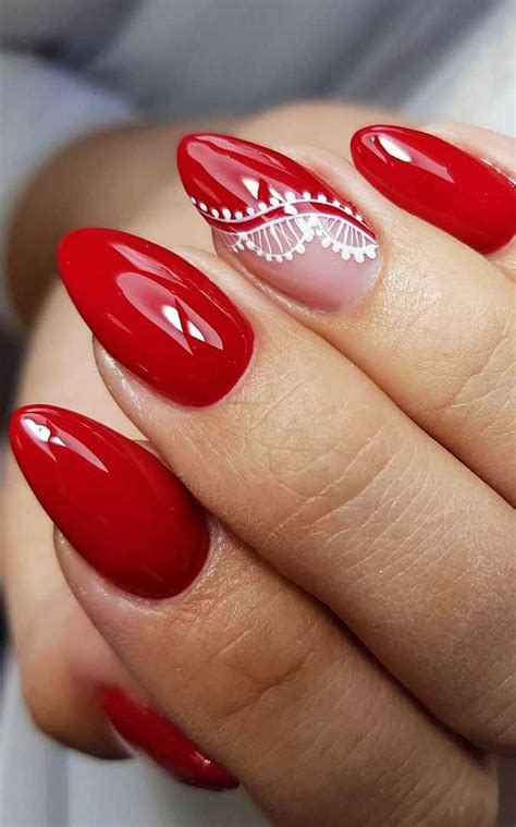 Red Acrylic Nail Designs In Polished And Matte Shades Page 12 Of 27