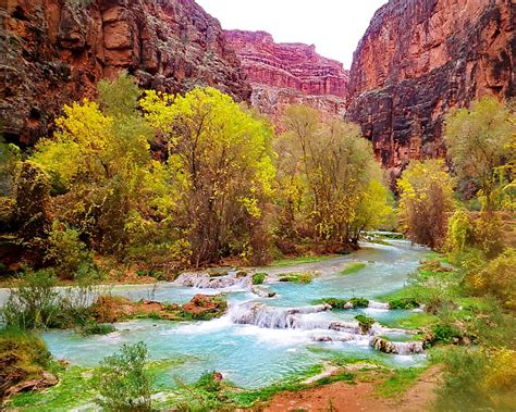 Havasu Creek Between Mooney Falls And Beaver Falls Flickr