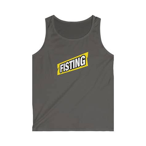 fisting yellow tank top fistfy