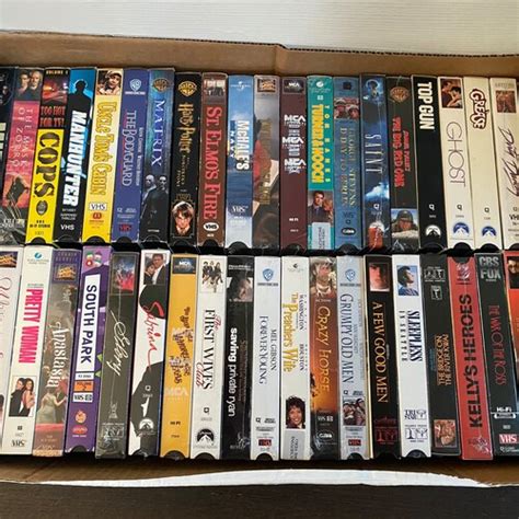 Vhs Movies Pick And Choose 1 Or More Lot 10 Etsy