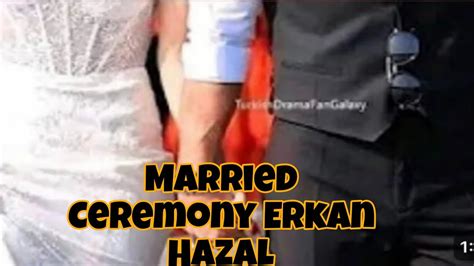 Married Ceremony Hazal Subasi Erkan Meric Turkish Celebrities