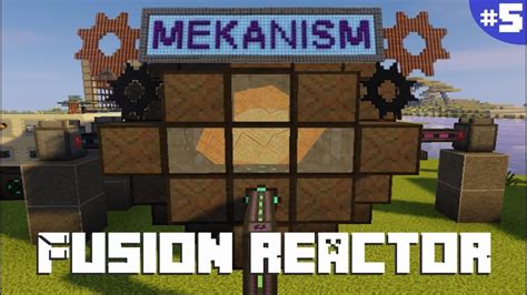 Fusion Reactor Tutorial Parte 5 Mekanism 1 12 2 Minecraft Mod Youtube