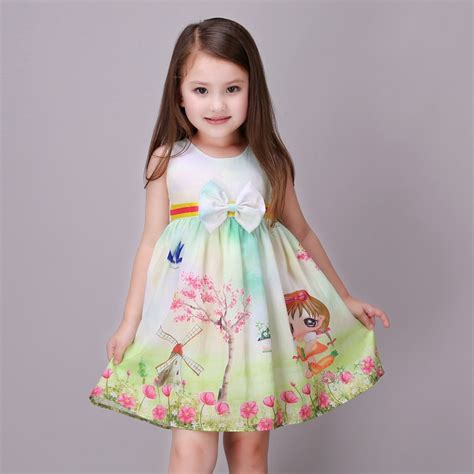 Summer Girls Dress Monsoon Cute Baby Girls Frocks Designs Sleeveless